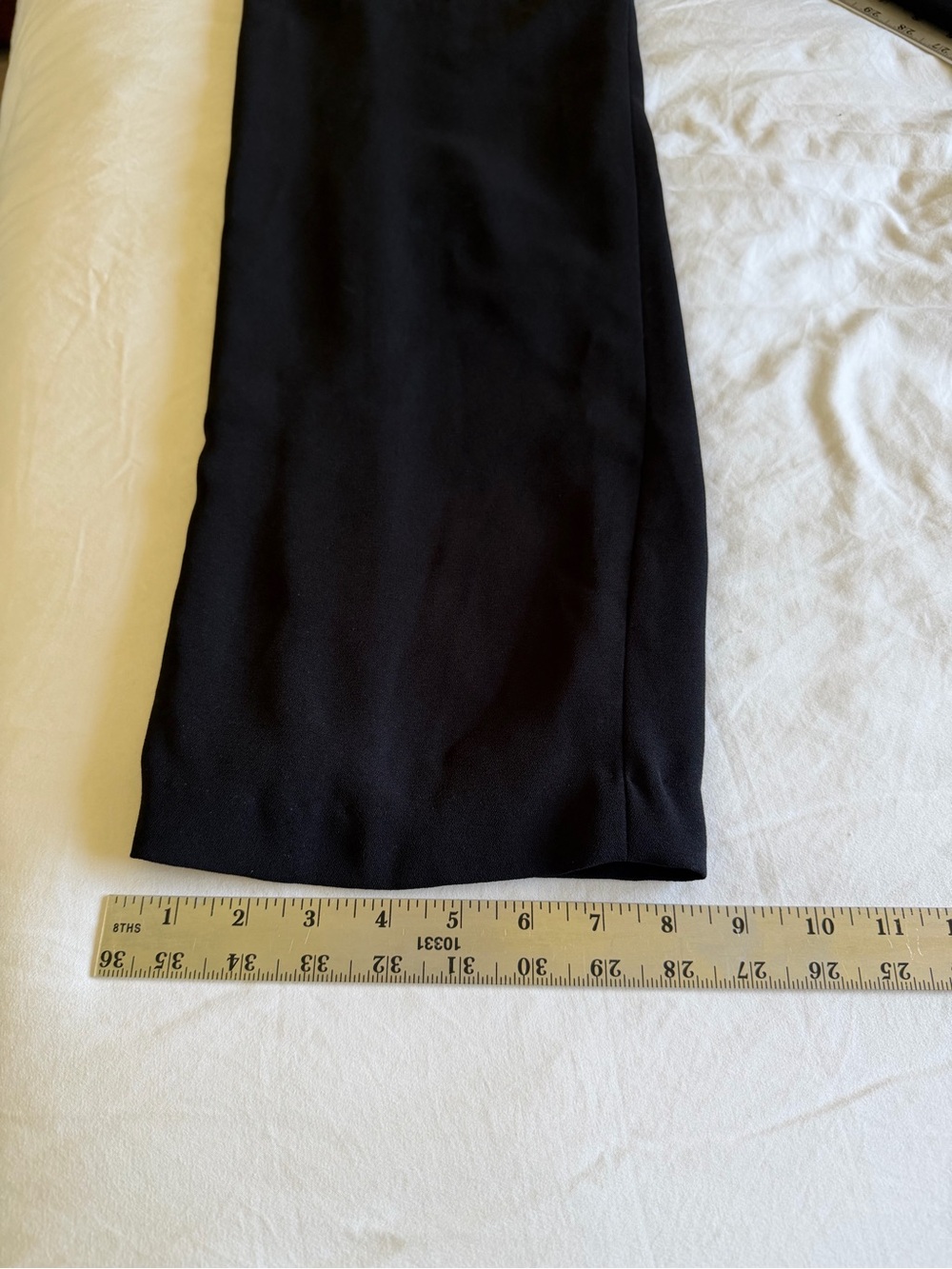 Oscar Maxx California Black Wide Leg Dress Pants Size 8 Made in Canada - Picture 6 of 9